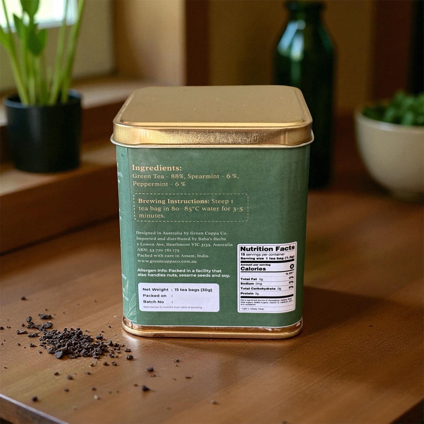 Mint Calm (With Banana Fiber Tea Bags)